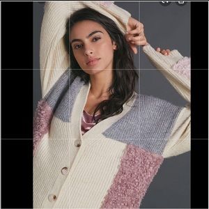 Anthropologie Olivia Textured Cardigan